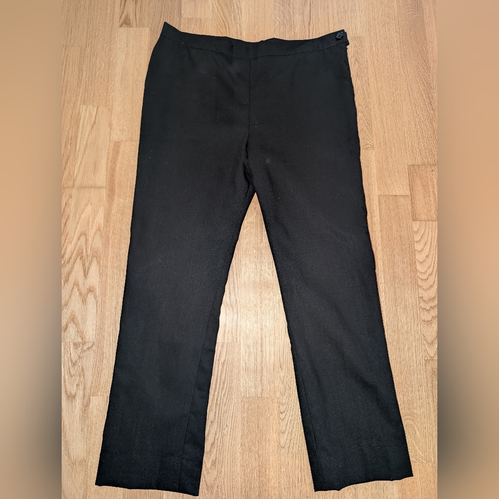 Black Mid-rise Custom Made Capris